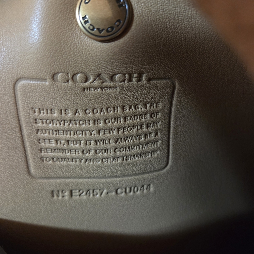 Coach Brooklyn 39 Tan - Picture 8 of 9